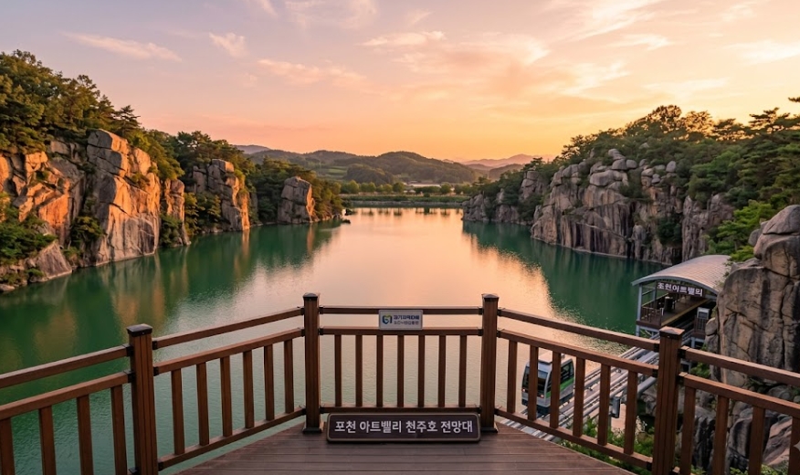 포천아트밸리 전망대