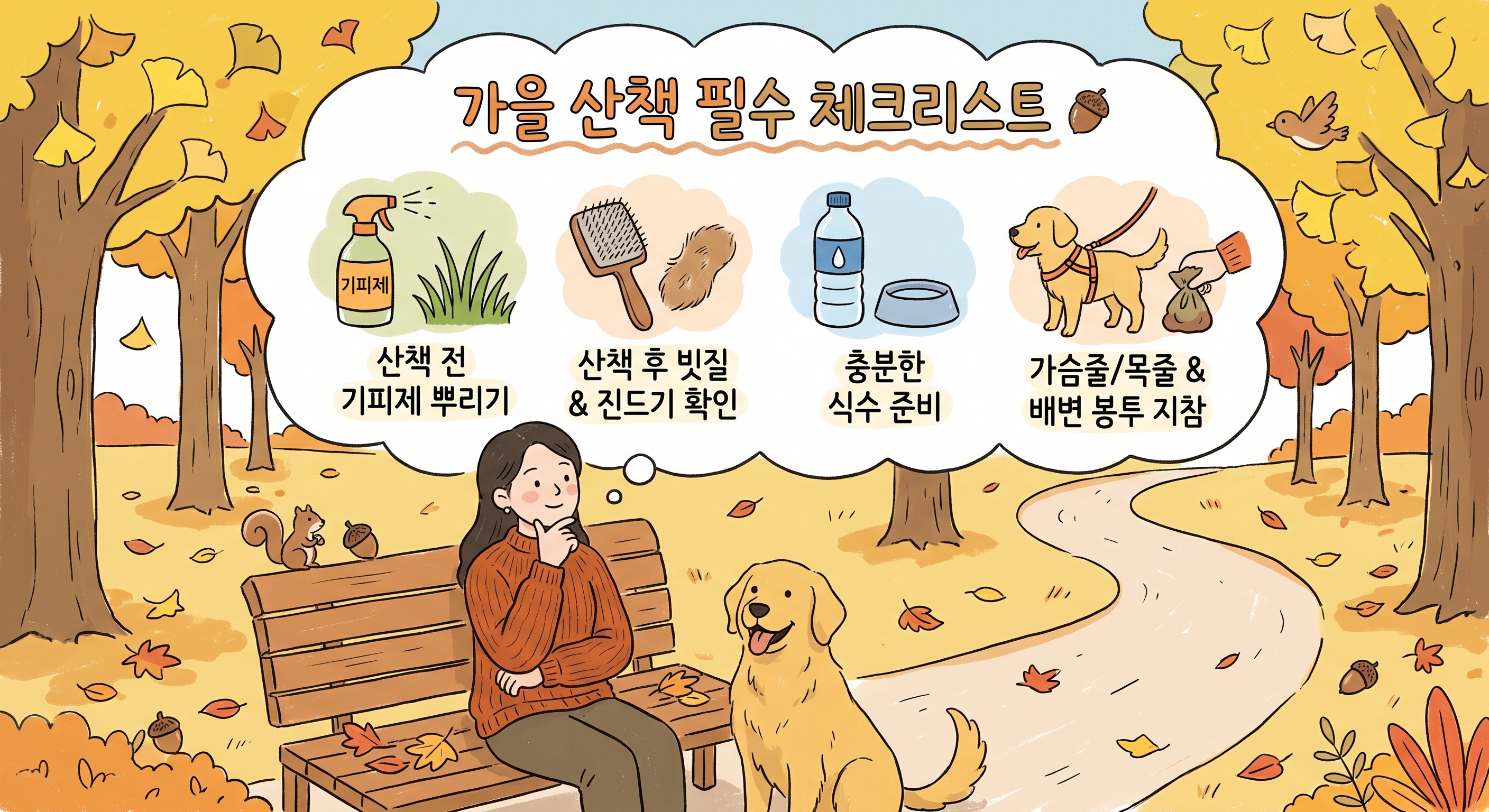 산책 안전 체크리스트