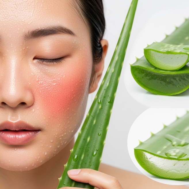 여름철 피부 진정 알로에 