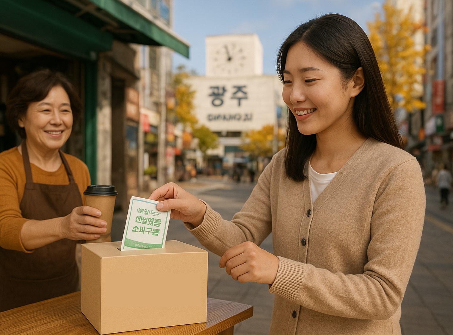 광주 민생회복 소비쿠폰 기부