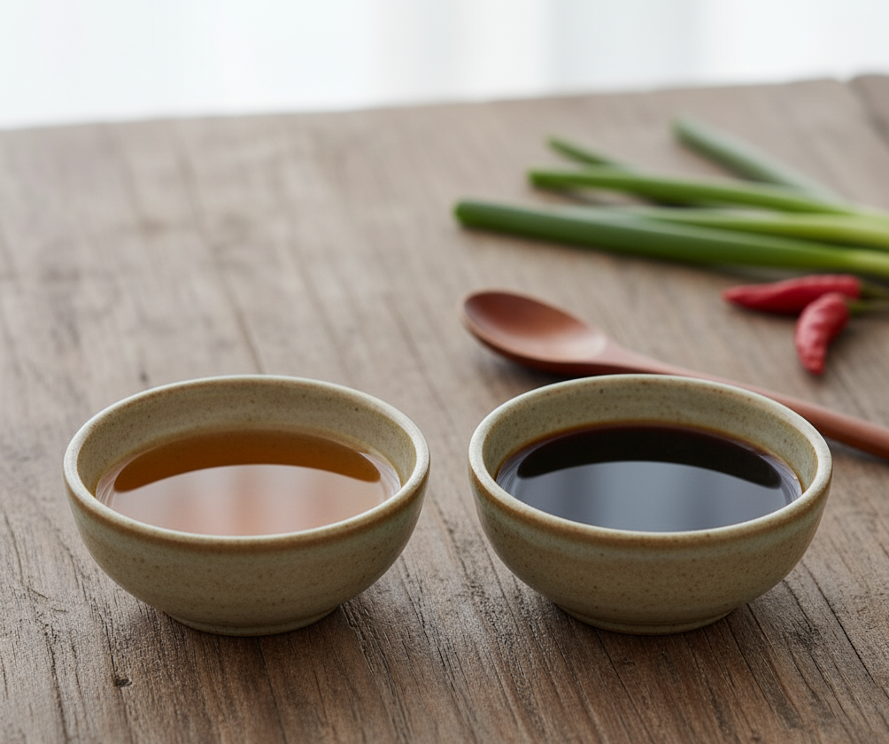 국간장과 양조간장