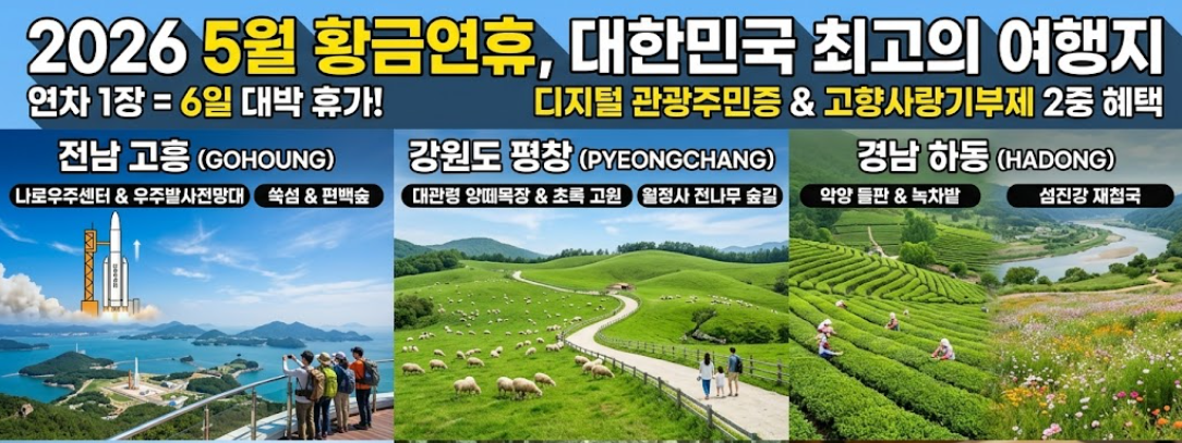 2026 5월 황금연휴