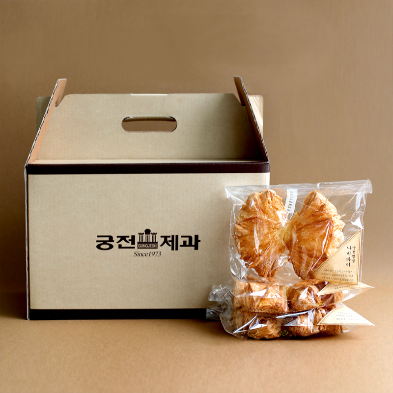 전국 5대 빵집 궁전제과 나비파이 세트(10개, 6개)