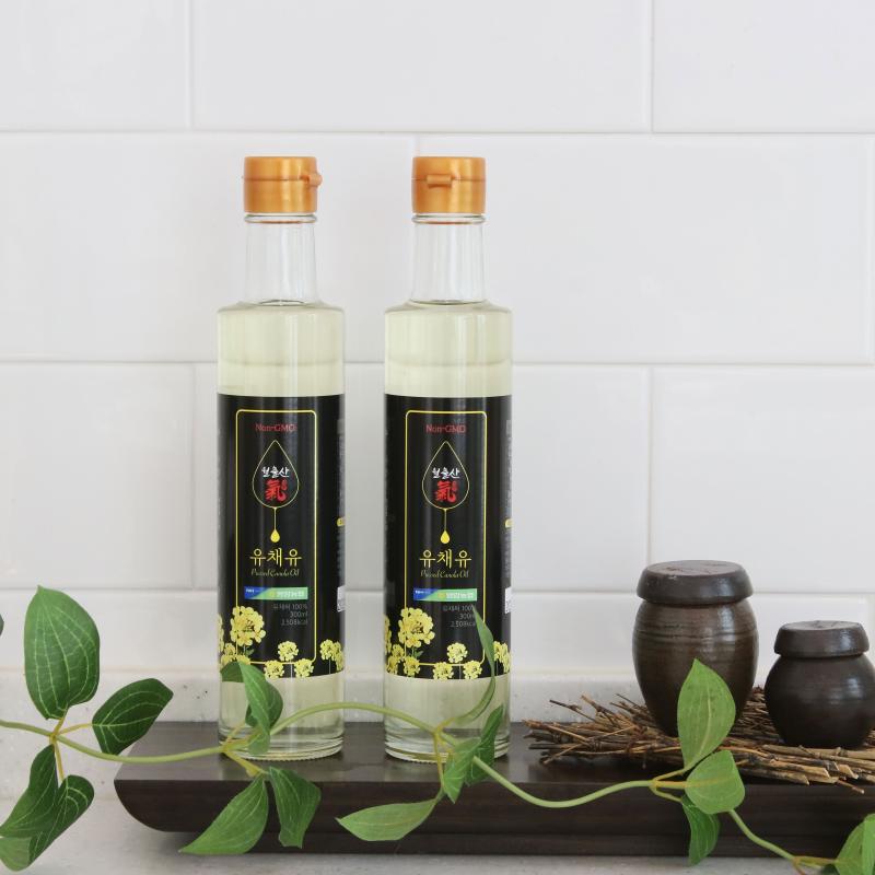 100% 국내산 유채유 선물세트 (300ml*2병)