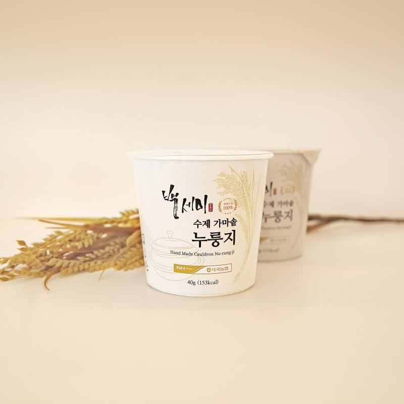 유기농 백세미 컵누룽지 세트 12개(40g*12개)