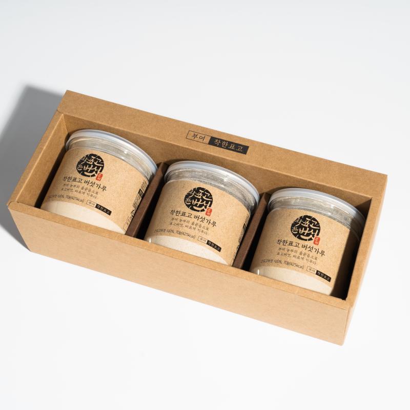 부여 굿뜨래 착한표고버섯가루 세트 210g(70g*3개)