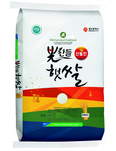 곡창지대 광주 재배 빛찬들백미 세트 8kg(2kg*4개)