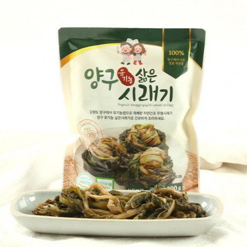 양구군농협 양구 유기농 삶은 시래기 300g