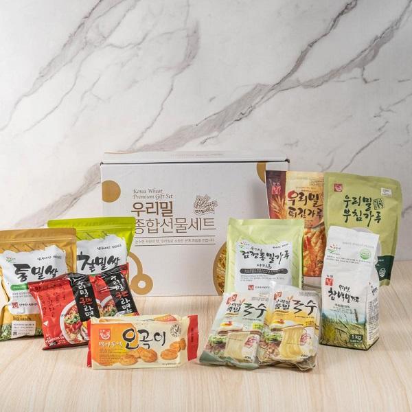 100% 국내산 우리밀 종합 선물세트