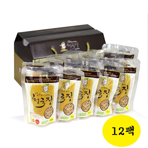 국내산 100% 작두콩청국장 130g*12팩