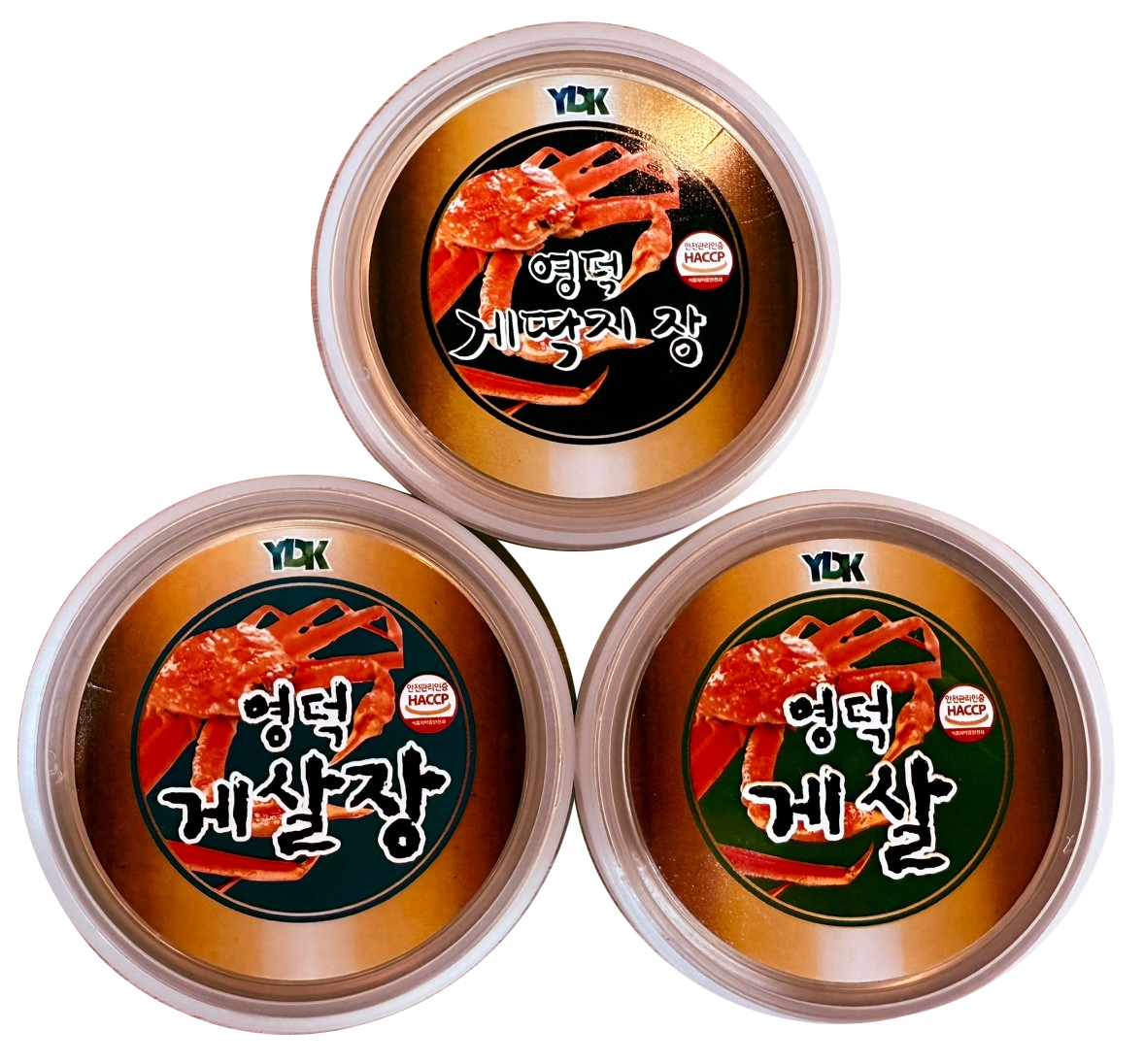 [경북산불피해] 게딱지장 6캔(게딱지장 90g*2캔+게살 90g*2캔+게살장 90g*2캔)