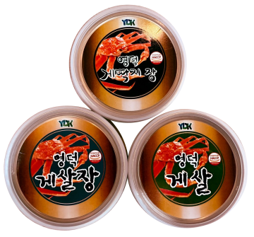 영덕 게딱지장 6캔(게딱지장 90g*2캔+게살 90g*2캔+게살장 90g*2캔)