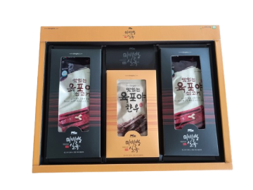 미비방실록 한우 육포세트 400g(우육포 50g*6개+한우육포 25g*4개)