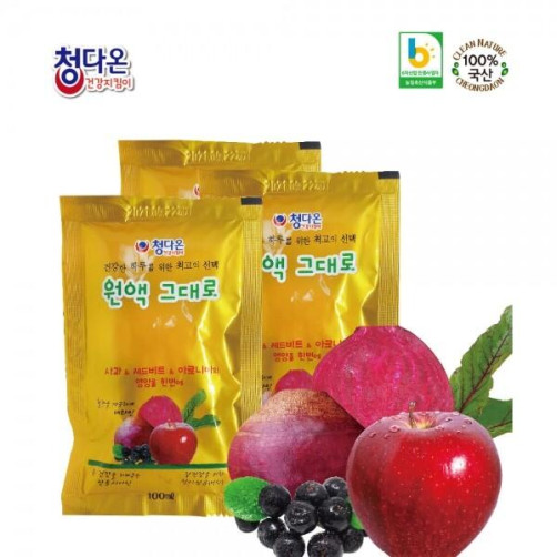 사과&레드비트&아로니아 면역력 주스세트
