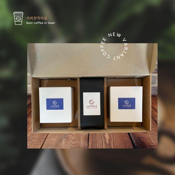 커피창작마을 신선 로스팅원두 혼합세트 330g(원두 200g+드립백 13g*10팩)