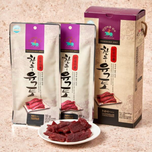 안성마춤농협 한우 육포세트 250g(50g*5팩)