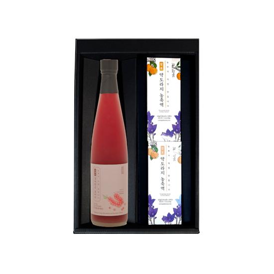 오미자 500ml+발효약도라지농축액 200g(10g*20포) 