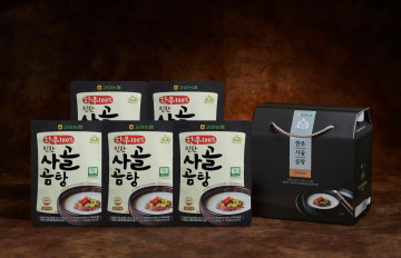 고삼농협 한우 진한 사골곰탕 2.5L(500ml*5팩)