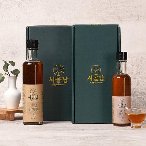 신안에서 직접 재배한 참기름·들기름 세트