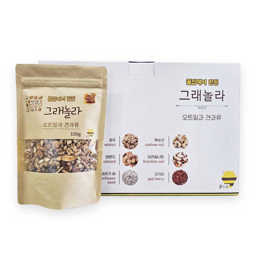 꿀집에서 만든 그래놀라(150g*4)
