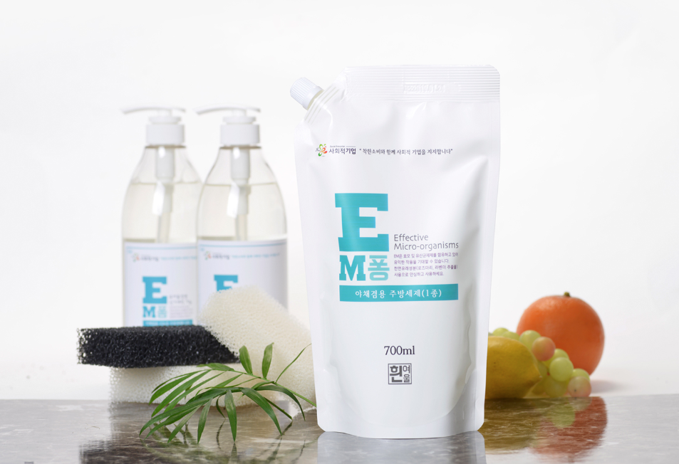 제로웨이스 주방세제 세트(주방세제 80ml*2개+리필 700ml+세안비누 1개)