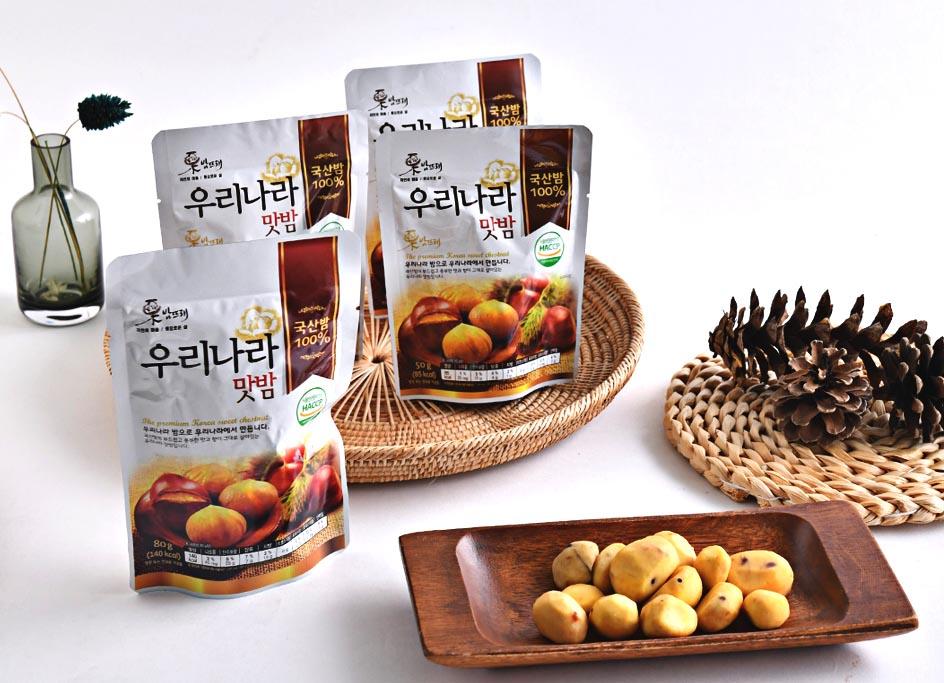 밤뜨래 우리나라 맛밤 650g(50g*13봉)