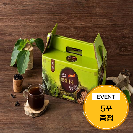 [이벤트] 무농약 황칠 프리미엄 진액 4kg(35포+5포)+황칠 건재 다시팩 500g