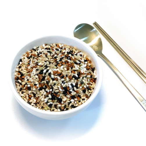 오색향미 잡곡세트 2.4kg(찰보리, 찰흑미, 검정통보리, 오색미 각 0.6kg) 