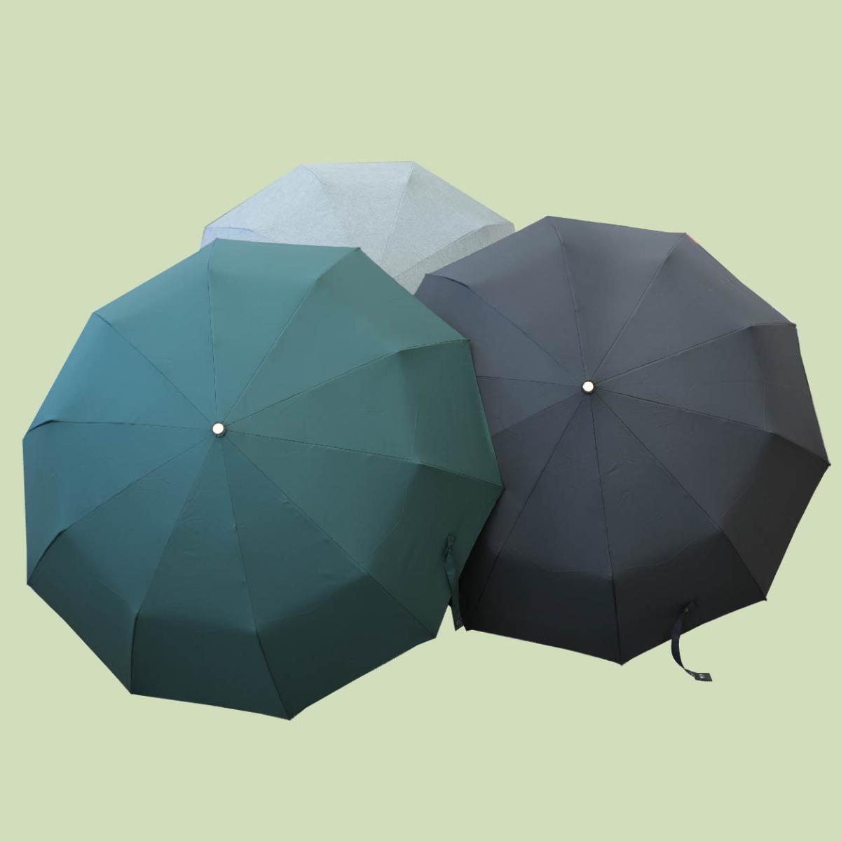 화이트폭스 3단 완전자동 우산