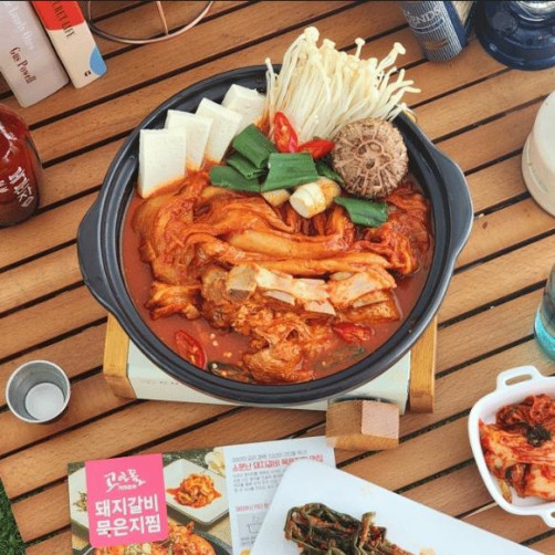13년 전통 돼지갈비묵은지찜 밀키트 2kg