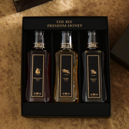 더비 벌꿀 3종 선물세트 1.5kg(아카시아, 때죽꿀, 야생화꿀 각 0.5kg)