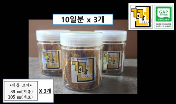 (뜨꺼운 물만 부어 하루 두잔) 자연재배 GAP 상황버섯 30일분(84g 이상)
