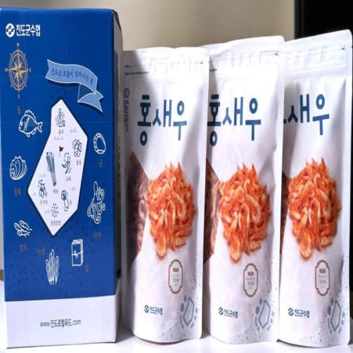 건새우세트 홍새우 150g*3봉