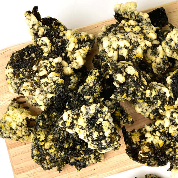 유기농 찹쌀 곱창돌김에 울금부각 300g(100g*3봉)