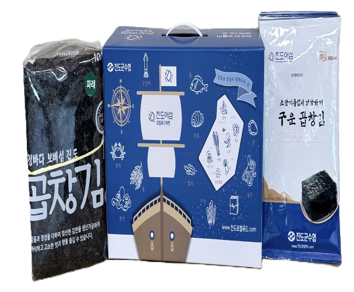 진도산 파래 곱창김 1속(100매)