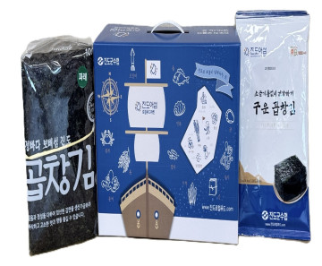 진도산 파래 곱창김 1속(100매)