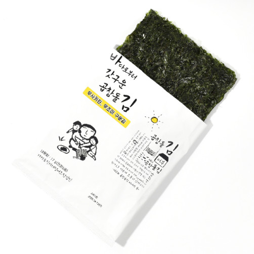 무조미 무첨가 진도 곱창 갓구운 곱창돌김 187g(17g*11봉)