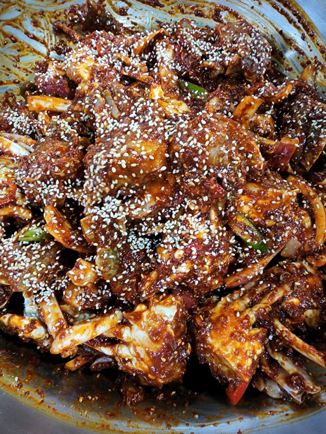 진도아리랑수산시장 꽃게양념무침 1kg