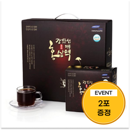 [이벤트] 강화섬 명품 홍삼액 40포(30포+10포)