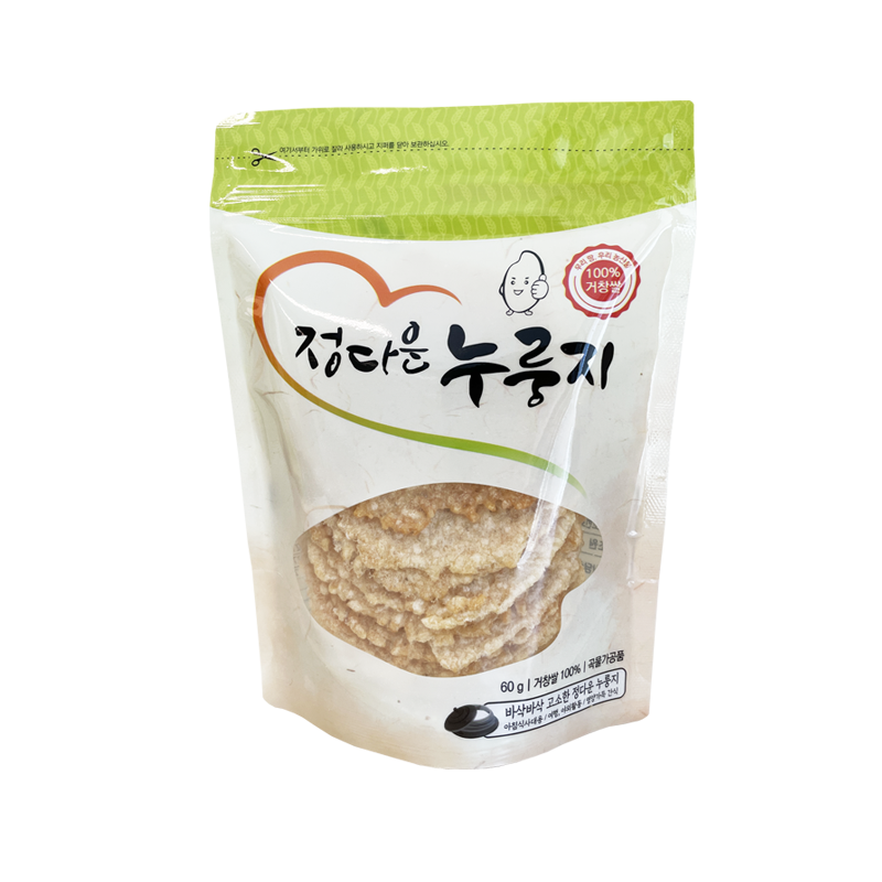 거창쌀로 만든 백미 누룽지 60g*10봉