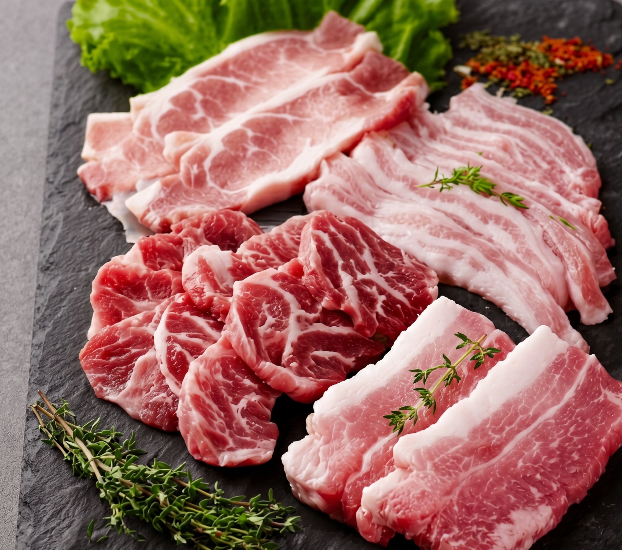 국내산 암돼지 삼겹살&목살 1.5kg