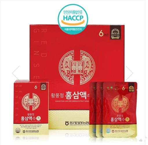 6년근 홍삼액 수(秀) 4.2L(70ml*60포)