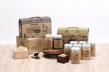 건강잡곡 선물세트 2.4kg(기장, 찰보리, 혼합잡곡, 유기농찰현미 각 0.6kg)