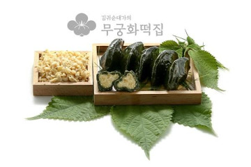 40년 전통 모싯잎 찐 송편 50개(기피 송편, 깨 송편, 통동부 송편, 개떡)