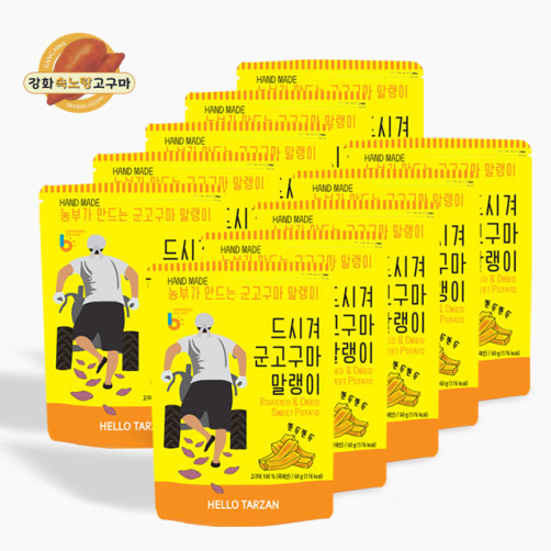 군고구마 말랭이 60g*12봉