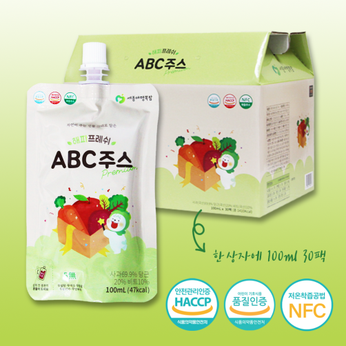 해피프레쉬 ABC주스 3.2L(100ml*33포)