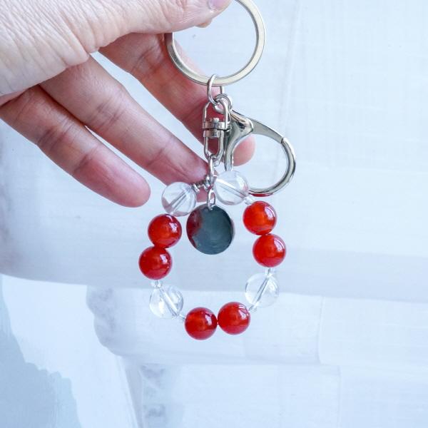 금속공예가 김진영 천연석 금산행운키링