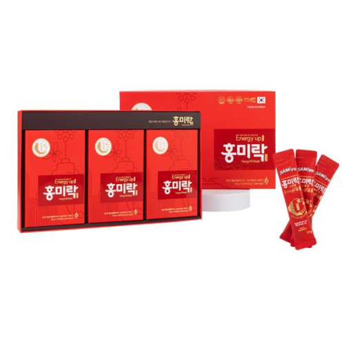 6년근 홍삼스틱 홍미락에너지업 600g(20g*30포)