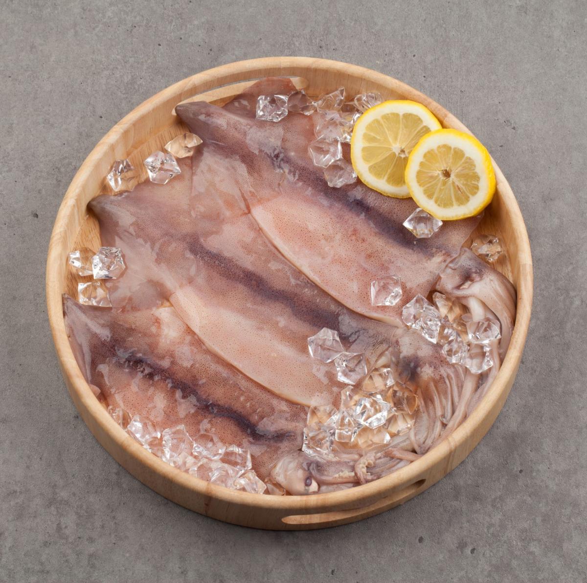 산지직송 손질 오징어 5미(1kg 내외)