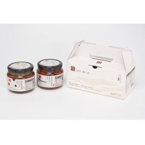 [경북산불피해] 위기브 1호 세트 1.8kg(고로쇠 고추장 900g+우리콩 된장 900g)